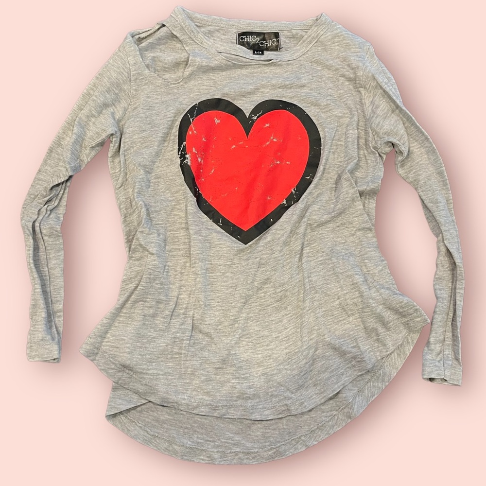 ⭐️ EUC - Chic 2 Chic - Girls 14 Long Sleeve Tee